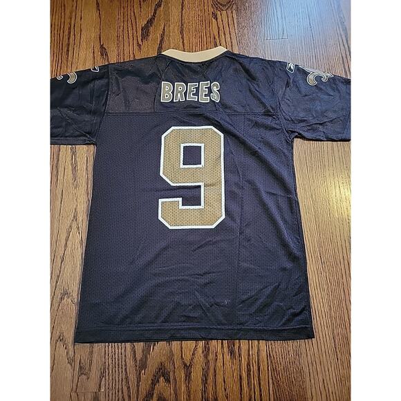 Reebok Drew Brees New Orleans Saints Jersey Youth Medium 10-12 Football Boys - Picture 7 of 8